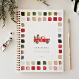 Watercolor Workbook | Classic Christmas