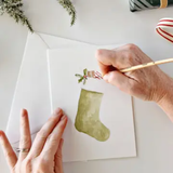 Paintable Notecards | Classic Christmas