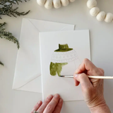 Paintable Notecards | Warm & Cozy