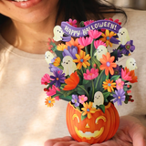Mini Pop-Up Card | Jack-O-Lantern Boo-Quet