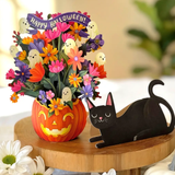 Mini Pop-Up Card | Jack-O-Lantern Boo-Quet