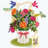 Pop-Up Card | Birthday Enchanted Garden