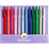 Book Nook Reading Quotes Pens | Set of 12