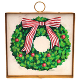 Green Wreath Red Balls | Mini Art