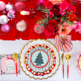 Tis the Season Salad Plates | 8 Pack