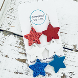 Star Fine Glitter Earrings