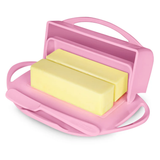 Pink Butterie Butter Dish