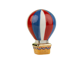 red, white, and balloon | hot air balloon mini by nora fleming