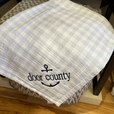 Door County Anchor Baby Blanket | 28X36