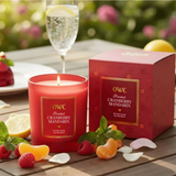 Frosted Cranberry Mandarin Candle