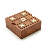 2-in-1 Game Set | Tick-Tac-Toe & Solitaire
