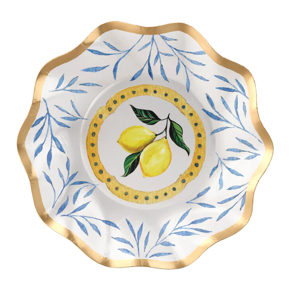 Capri Coast | Wavy Appetizer/Dessert Bowl | Sophistiplate