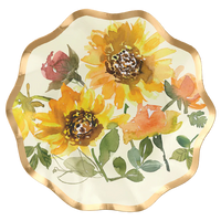 Sunflowers | Wavy Appetizer/Dessert Bowl | Sophistiplate
