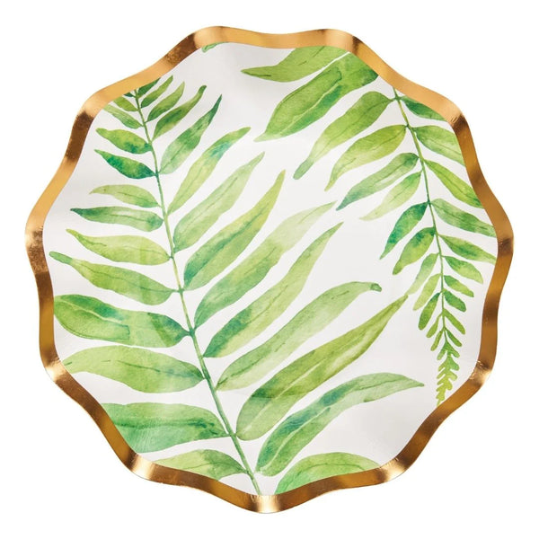 Fern & Foliage | Wavy Appetizer/Dessert Bowl | Sophistiplate