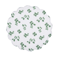 Marcy Blooms Quilted Round Placemat