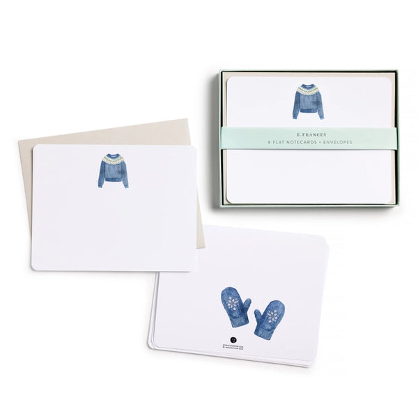 Sweater Weather Flat Notes | Set of 8