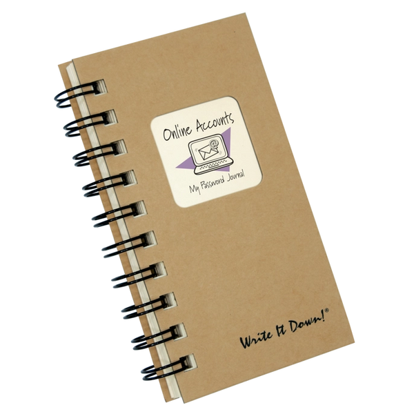 Online Password Mini Journal