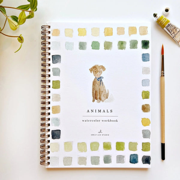 Watercolor Workbook | Animals