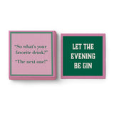 Be Gin | Reversible Cocktail Napkins