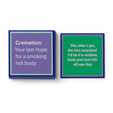 Cremation + Body Part | Reversible Cocktail Napkins