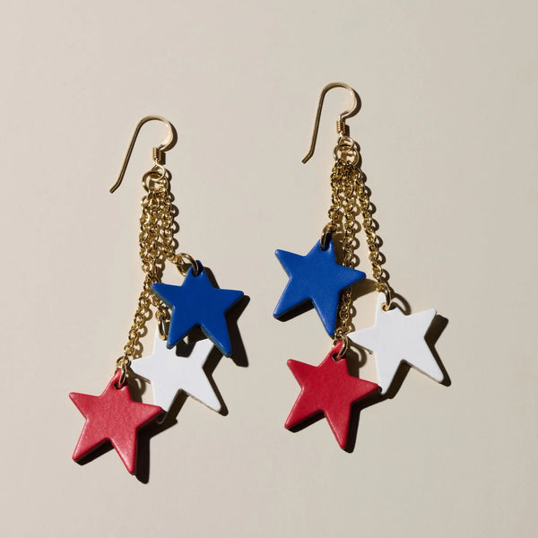 Bomb Pop Junos Gold Earrings