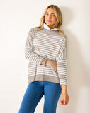 Petite Catalina Modern Crewneck Sweater | Driftwood