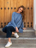 Catalina Crewneck Sweater | Dutch Blue