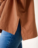 Catalina Slub Tee | Suede