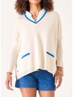 Catalina V-Neck Sweater | Sand + Tidepool