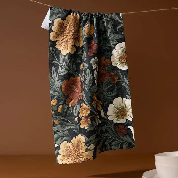 Classic Floral Kitchen Towel