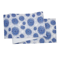 72" Blue Harvest Sunflower Table Runner
