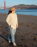 Cotswold Cable-Knit Sweater | Sea Salt