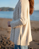 Cotswold Cable-Knit Sweater | Sea Salt