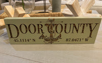 Door County Sign | Woodland Sage