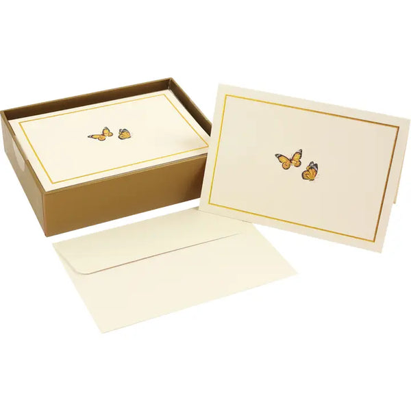 Monarch Butterflies Note Cards | Boxed Set of 14