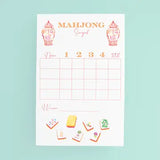 Mahjong Scorecard Pad