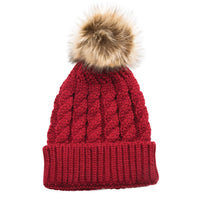 Emma Pom-Pom Knit Hat | Ruby