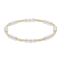 Classic Joy 4mm Bracelet | Pearl