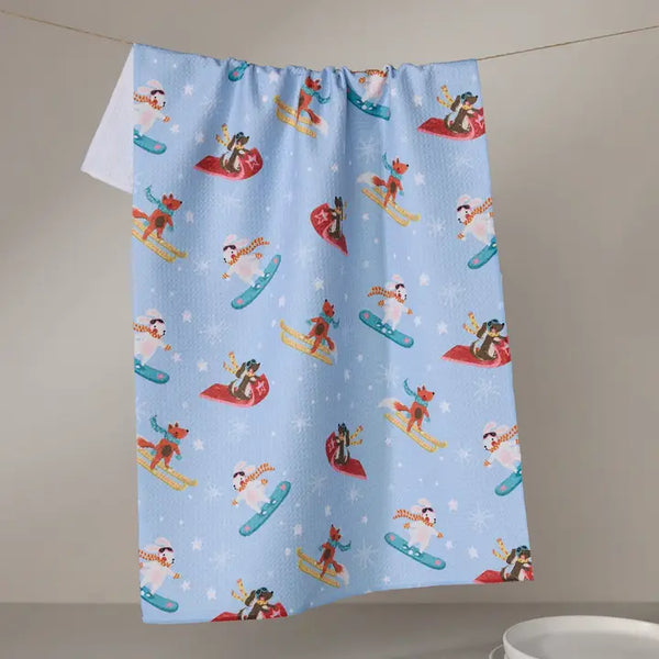 Winter Friends Kitchen Towel