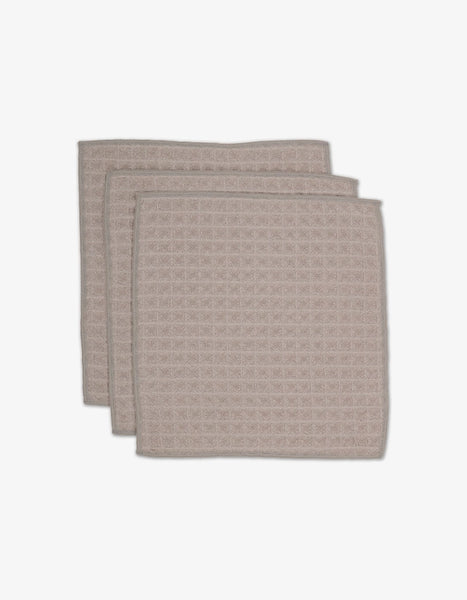 Taupe | Waffle Washcloth Set