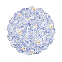Lovely Blues Round Placemat
