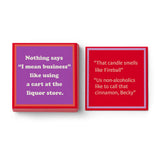 Fireball | Reversible Cocktail Napkins