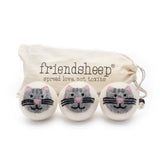 Eco Dryer Balls | Grey Tabby Cats Set of 3