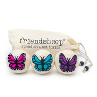 Eco Dryer Balls | Moon Monarch Butterfly Trio