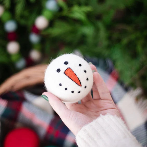 Eco Dryer Ball | Snowman