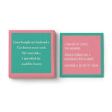 Get Better Soon | Reversible Cocktail Napkins