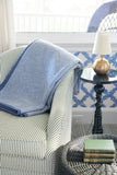 Harborview Herrinbone Sky Blanket