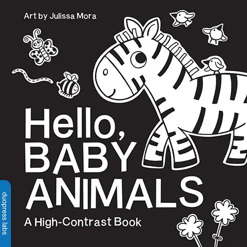 Hello Baby Animals Contrast Book