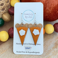 Pumpkin Pie Earrings