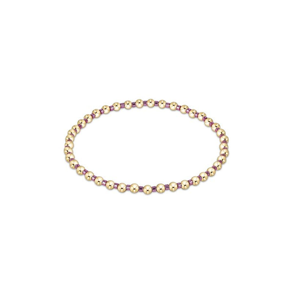 Hope Grateful Bracelet | Pink Metallic